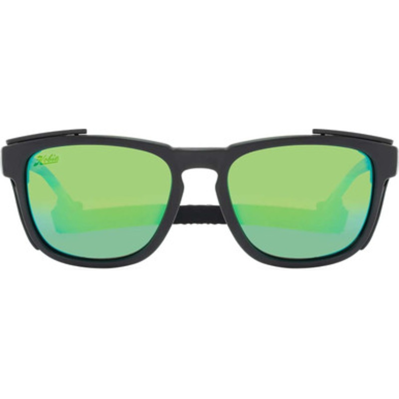 Hobie Monarch Float Polarized Sunglasses – Satin Black/Copper w/Sea Green