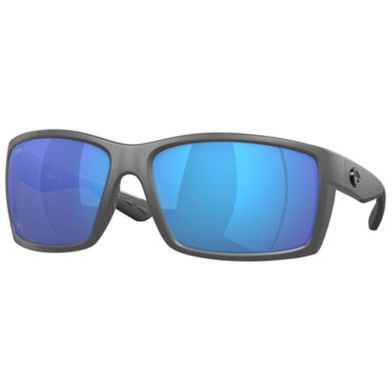Costa Del Mar Reefton Sunglasses – Matte Gray Frame/Blue Mirror Glass Lens