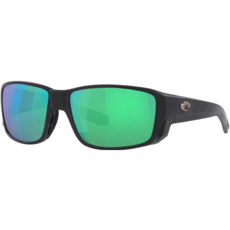 Costa Tuna Alley Pro Sunglasses – Matte Black/Green Mirror 580G
