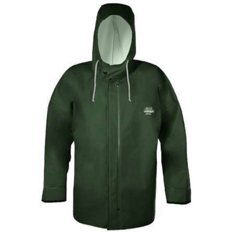 Grundens B44G Brigg 44 Rainjacket With Neoprene Cuff Green – Small