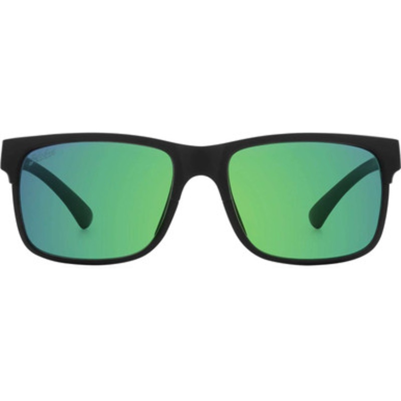Hobie Huntington Interchange Sunglasses – Satin Black/Copper w/Sea Green