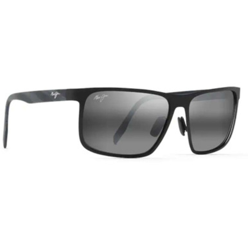 Maui Jim Wana Sunglasses – Matte Black/Neutral Grey