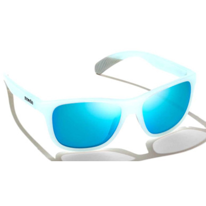 Bajio Gates Sunglasses – Cirrus Blue Gloss Frame/Blue PC Lens