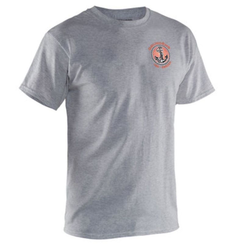 Grundens Anchor T-Shirt – Heather Grey – XL