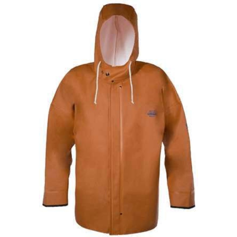Grundens B44O Brigg 44 Rainjacket With Neoprene Cuff Orange – X-Small