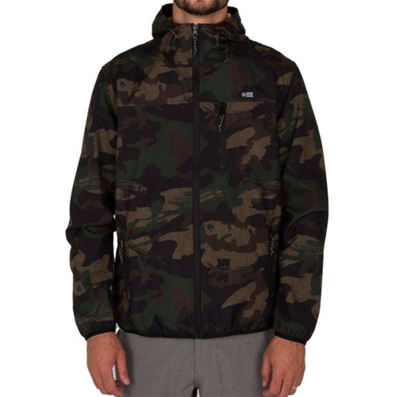 Salty Crew Headwind Packable Jacket – Camo – X-Large