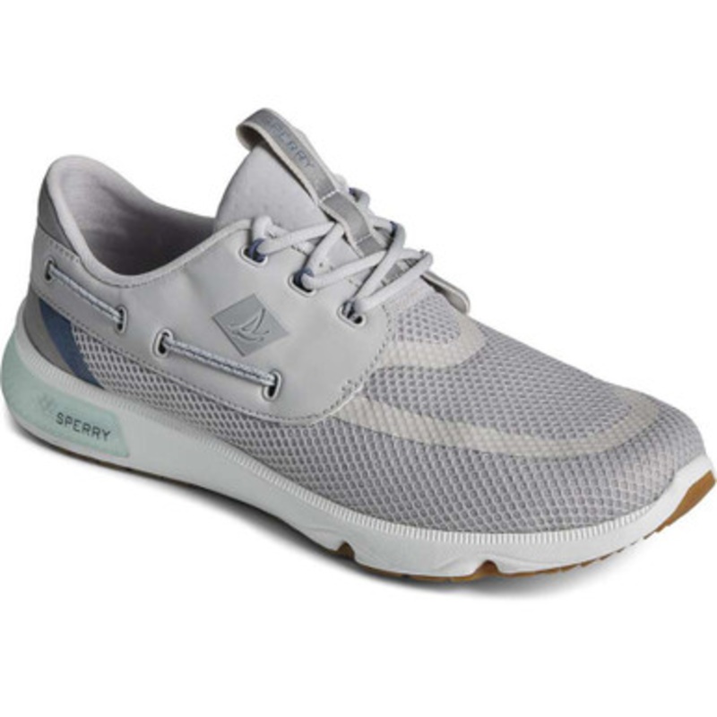 Sperry 7 Seas 3-Eye Boat Shoe – Grey – 8M