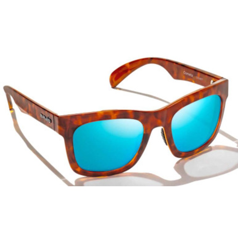 Bajio Cometa Sunglasses – Amber Tortoise Gloss Frame/Blue PC Lens