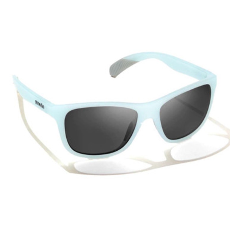 Bajio Gates Sunglasses – Cirrus Blue Gloss Frame/Grey PC Lens