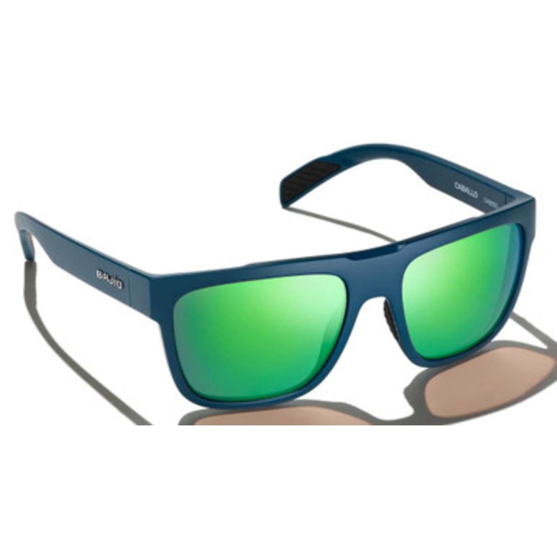 Bajio Caballo Sunglasses – Blue Vin Matte Frame/Green Glass Lens