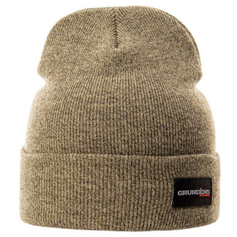 Grundens Watchhouse Logo Beanie – Heather Loden