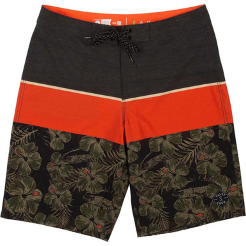 Salty Crew Stacked Boardshort – Military – 38