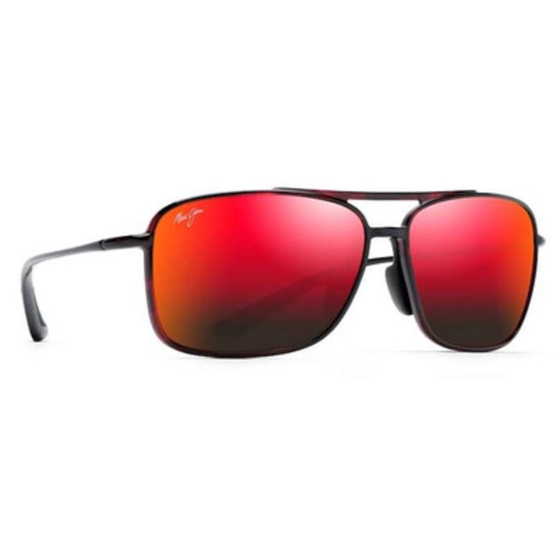 Maui Jim Kaupo Gap Sunglasses – Red/Black Tortoise/Hawaii Lava
