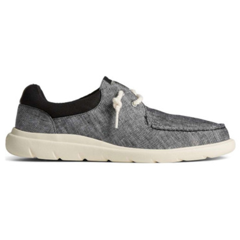 Sperry Captain’s Moc Chambray – Black – 8M
