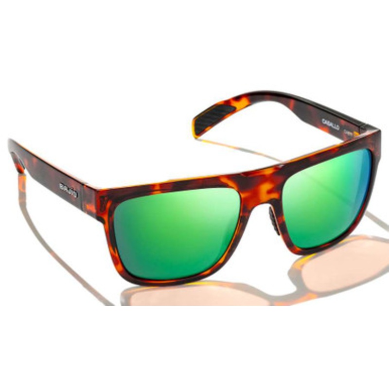 Bajio Caballo Sunglasses – Tortoise Gloss Frame/Green Glass Lens
