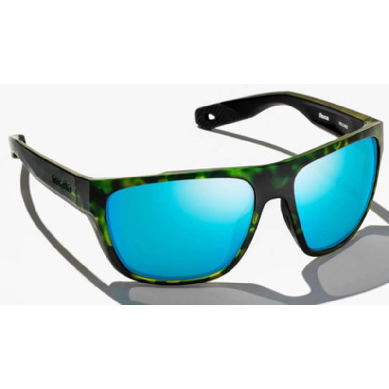 Bajio Roca Sunglasses – Shoal Tortoise Matte Frame/Blue Poly Lens