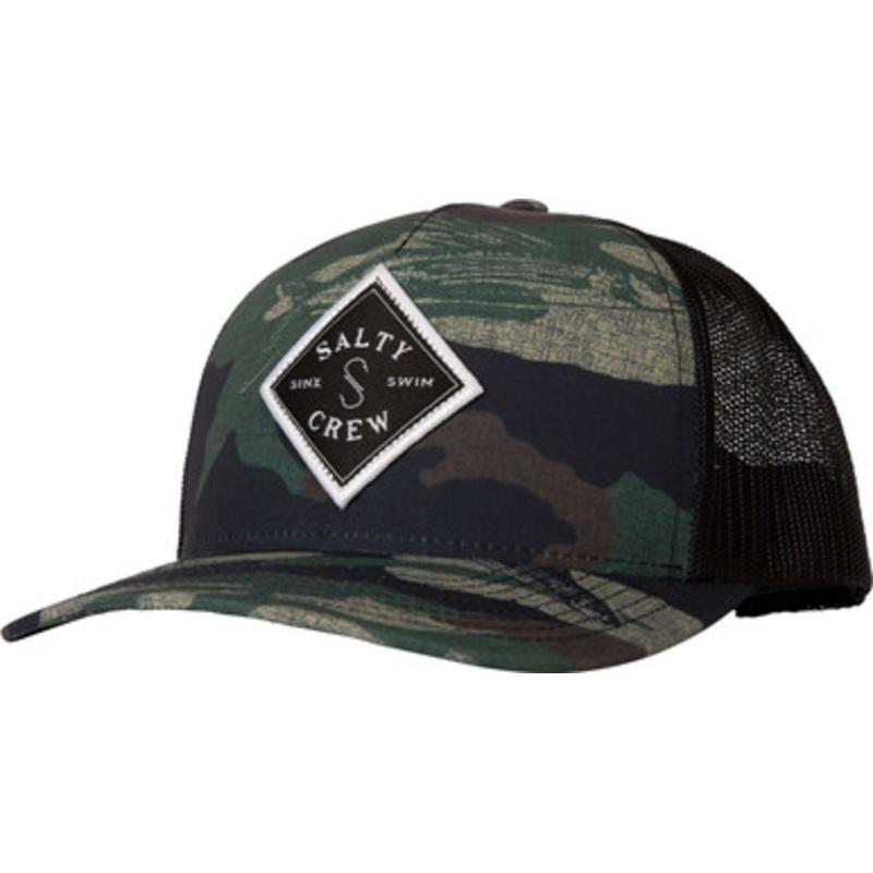 Salty Crew Sealine Retro Trucker Hat – Camo