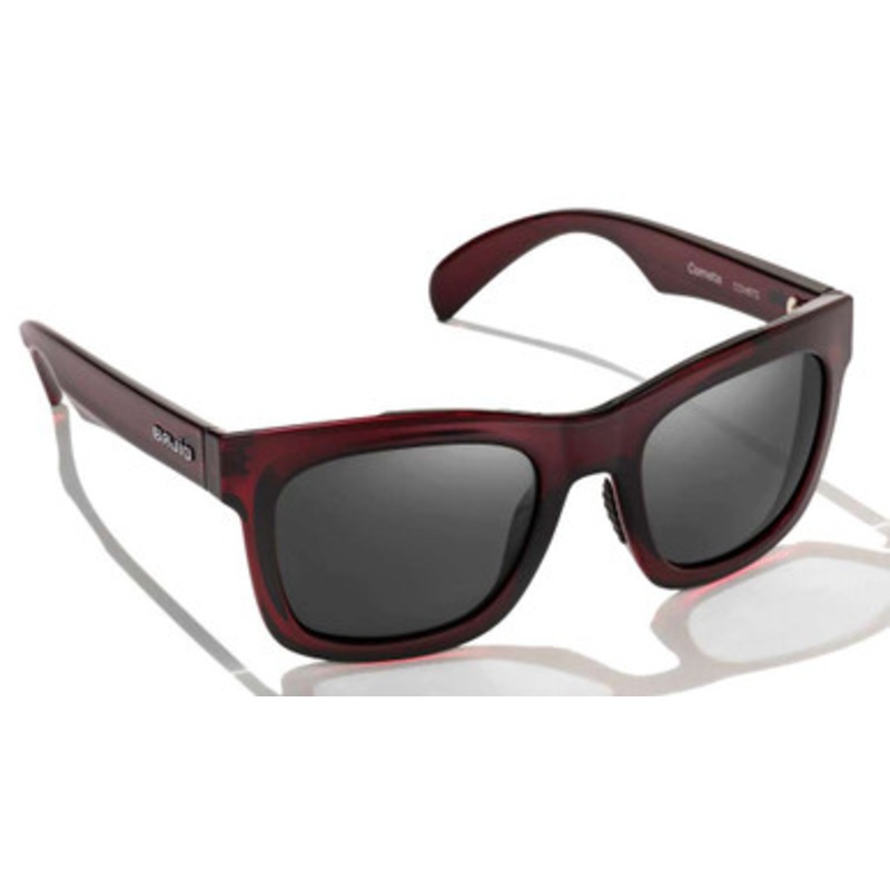 Bajio Cometa Sunglasses – Claret Gloss Frame/Grey PC Lens