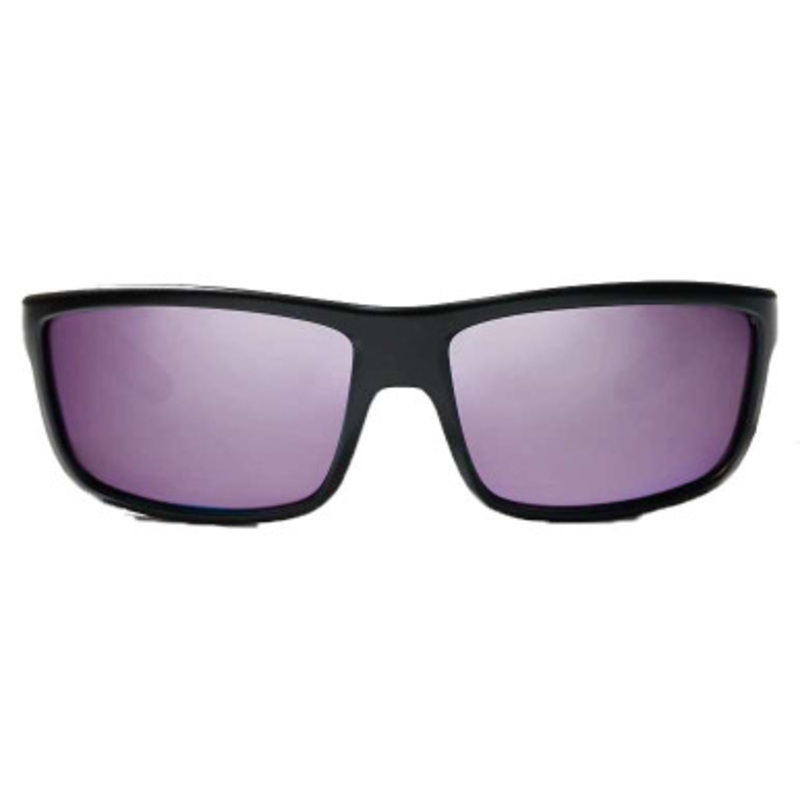 Bajio Nippers Sunglasses – Black Matte Frame/Rose Mirror Glass Lens