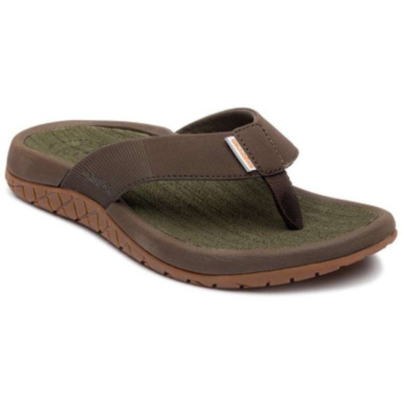Grundens Fishfinder Sandals – Dark Brown – 10