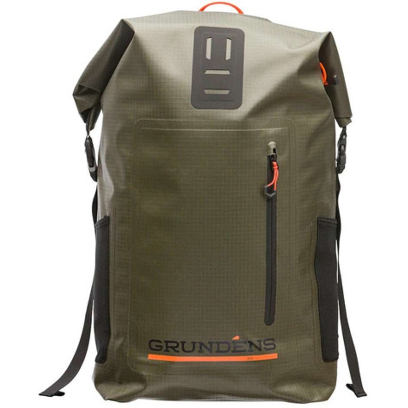 Grundens Wayward Roll Top Backpack 38L – Deep Depths