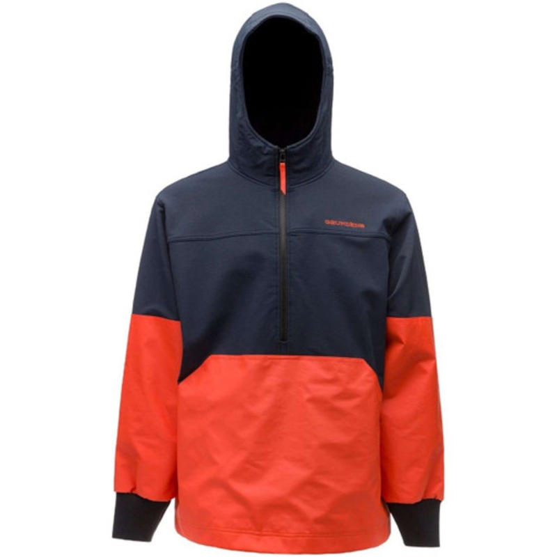 Grundens FishPicking Anorak – Navy/Orange – Large