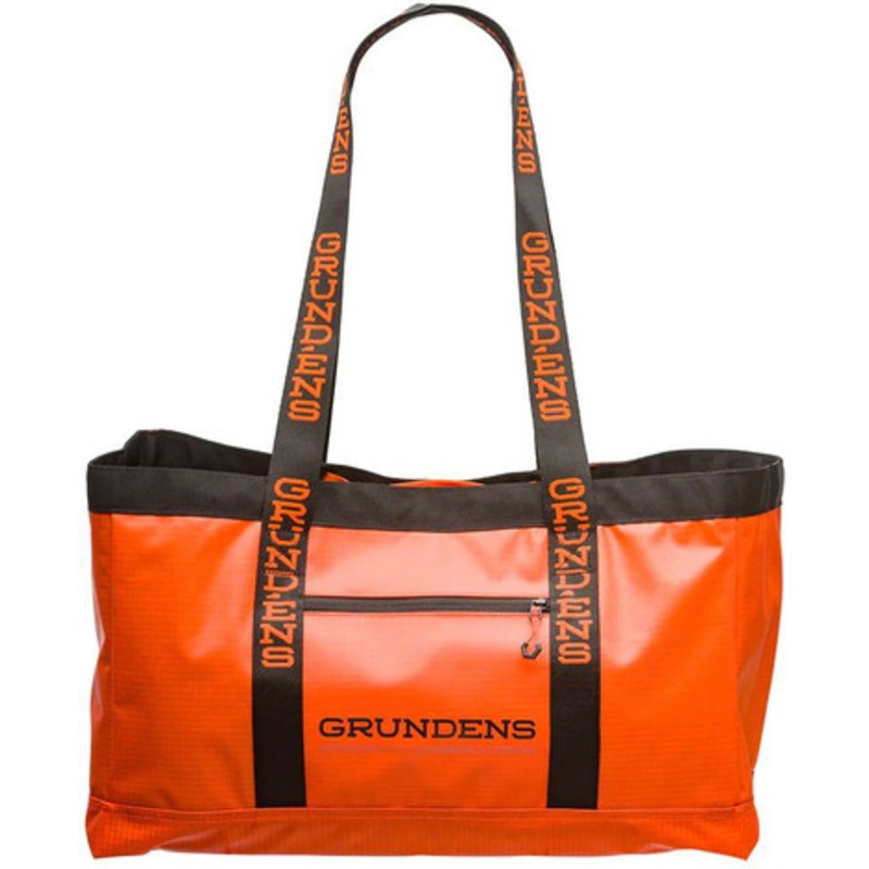 Grundens Gear Hauler Tote Bag 50L – Red Orange