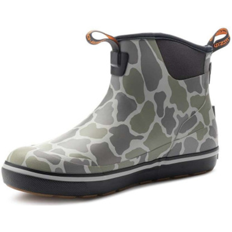 Grundens Deck Boss Ankle Boot – Tea Duck Camo – 13