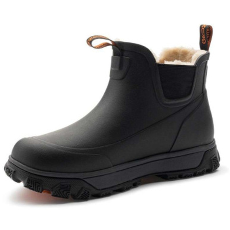 Grundens Deviation Sherpa Ankle Boot – Black – 8