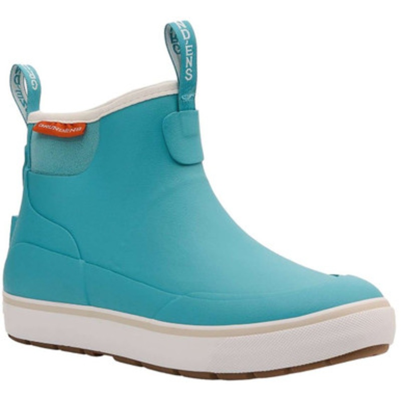 Grundens Women’s Deck Boss Ankle Boot – Gulf Blue – 8