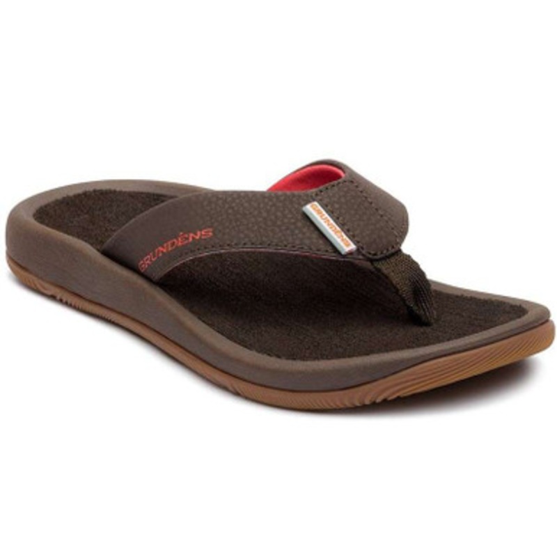 Grundens Women’s Deck-Mate 3-point Sandals – Dark Brown – 5