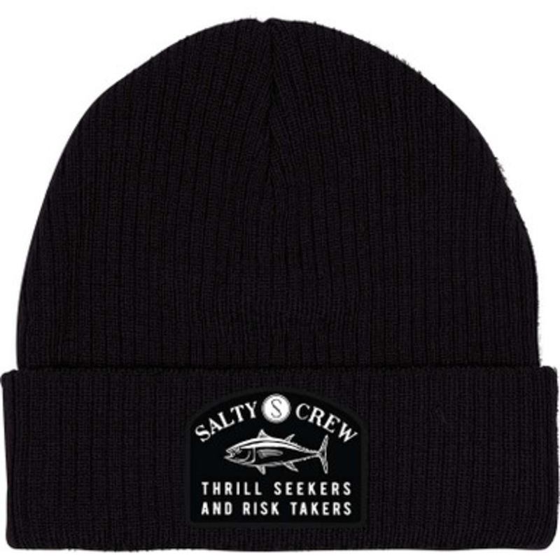 Salty Crew Fish Market Beanie – Black