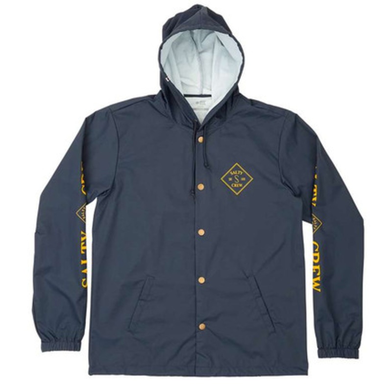 Salty Crew Tippet Snap Jacket – Navy – Medium