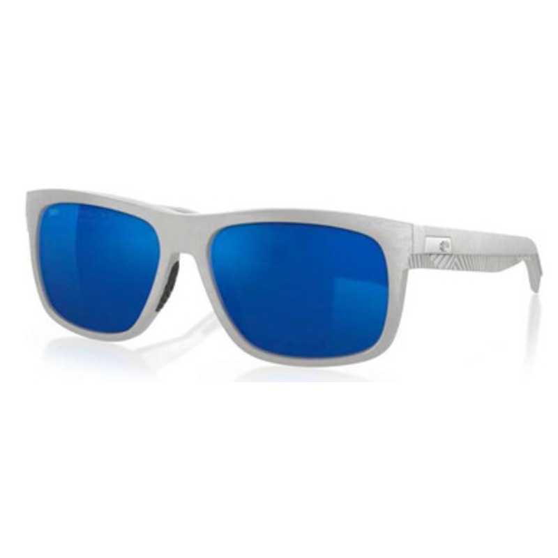 Costa Baffin Sunglasses – Light Grey/Blue Mirror