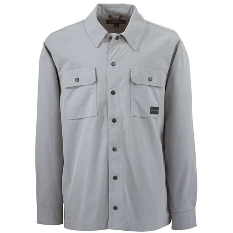 Grundens Jetty Shirt – Drift Grey – X-Large