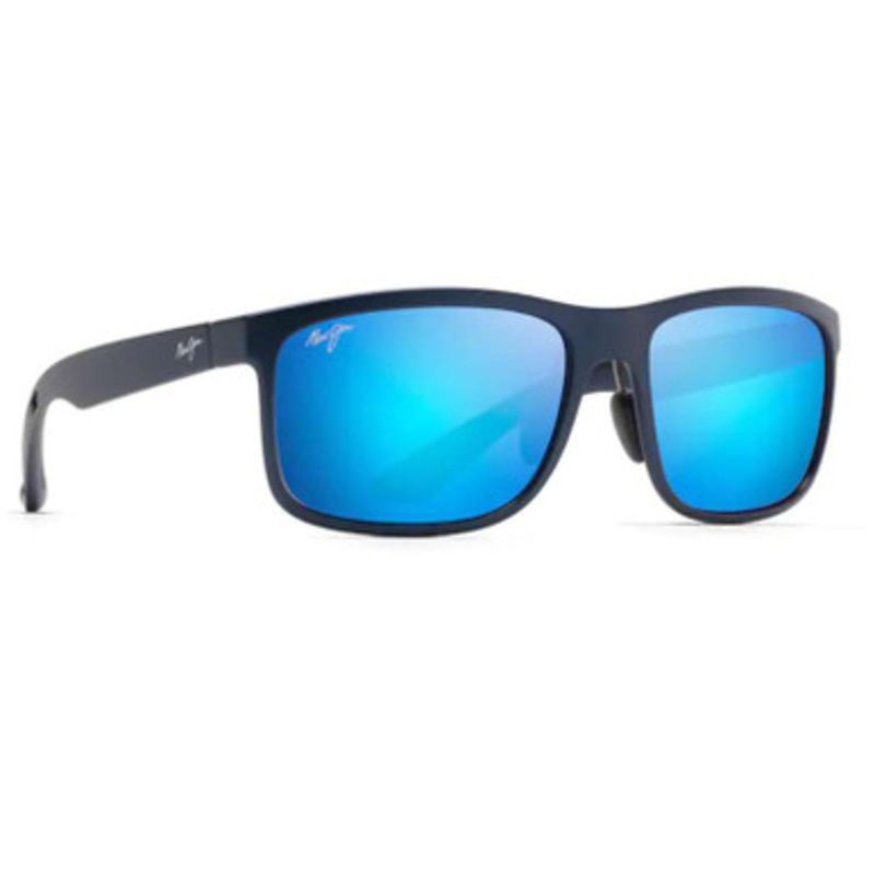 Maui Jim Huelo Sunglasses – Dark Translucent Blue/Blue Hawaii