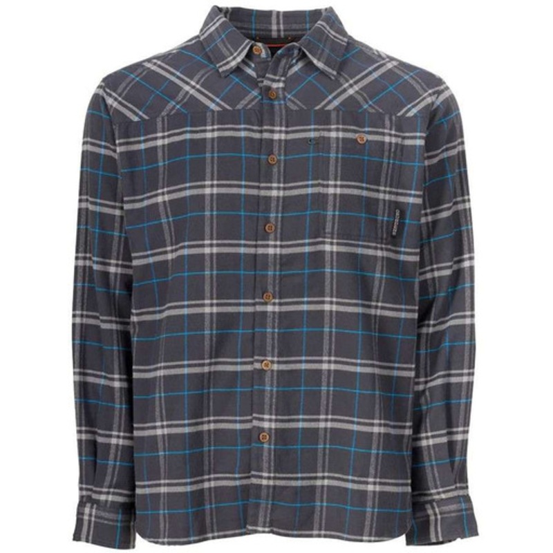 Grundens Steelhead Flannel – Anchor Plaid – X-Large