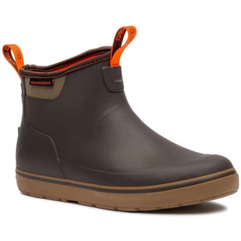 Grundens Deck Boss Ankle Boot – Dark Brown – 12