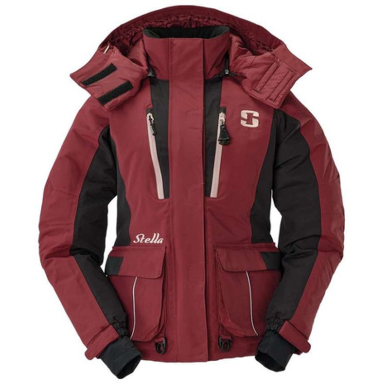 Striker Stella Jacket – Black/Burgundy – 4X-Large