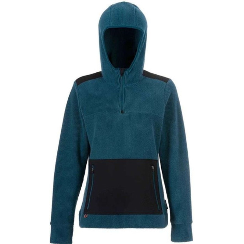 Grundens Women’s Bering Fleece Hoodie – Reflecting Pond – X-Small