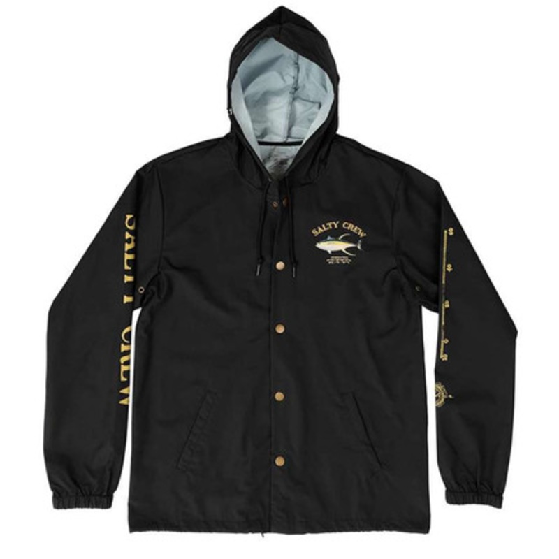 Salty Crew Ahi Mount Snap Jacket – Black – 2X-Large