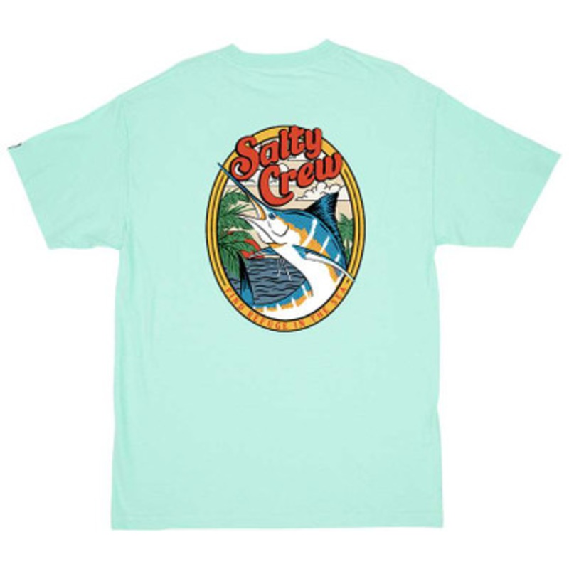 Salty Crew La Playa Short Sleeve T-Shirt – Seafoam – 2X-Large