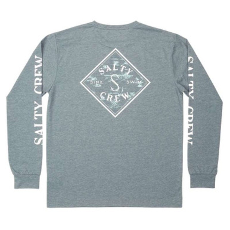 Salty Crew Tippet Atlas Long Sleeve Tee – Blue – X-Large