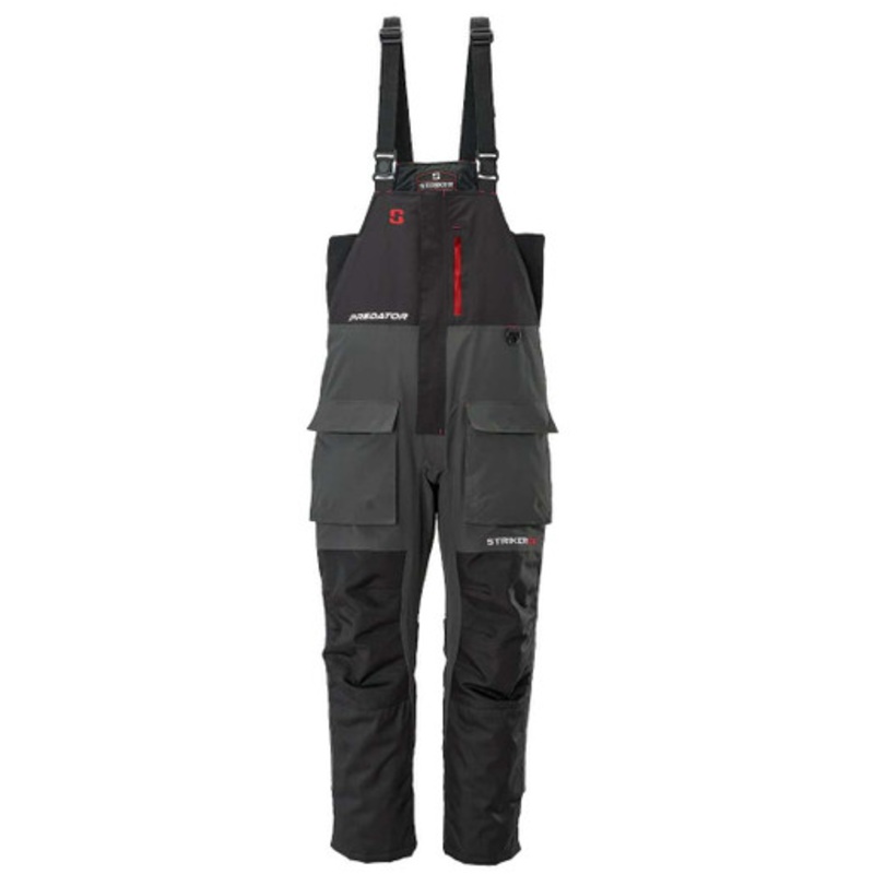 Striker Predator Bib – Black/Charcoal – 4X-Large