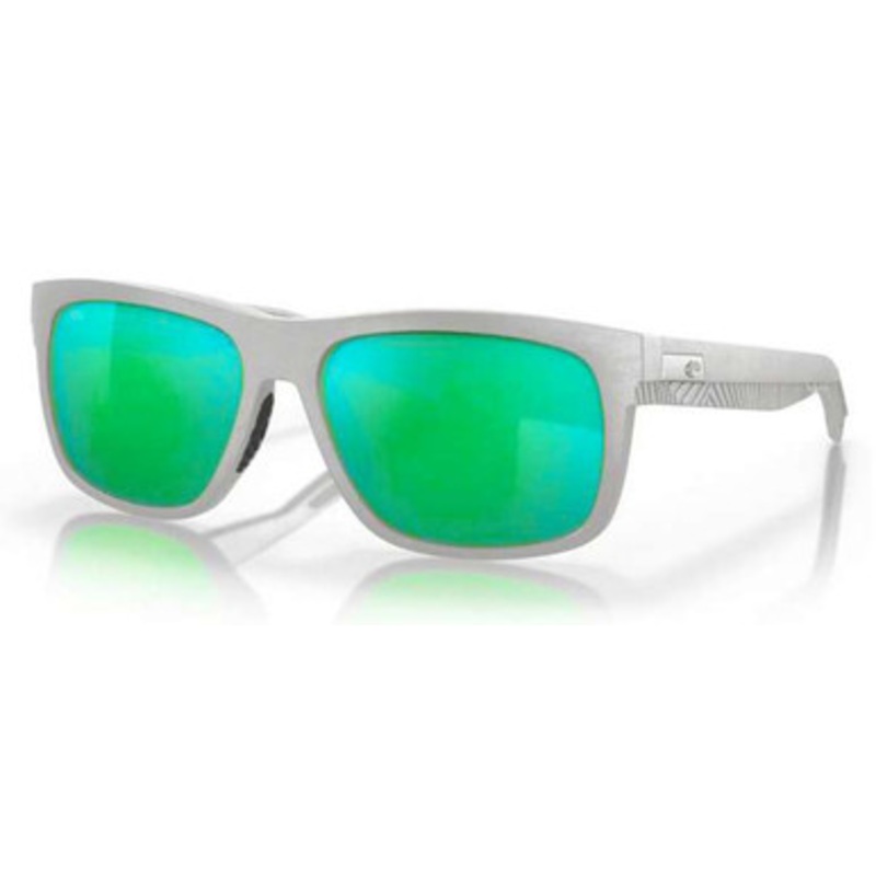 Costa Baffin Sunglasses – Light Grey/Green Mirror