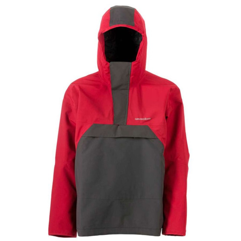 Grundens Full Share Anorak Jacket – Red/Orange – X-Large