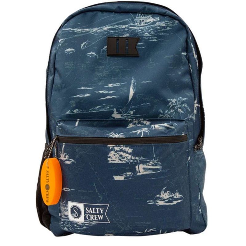 Salty Crew Brig Backpack – Navy