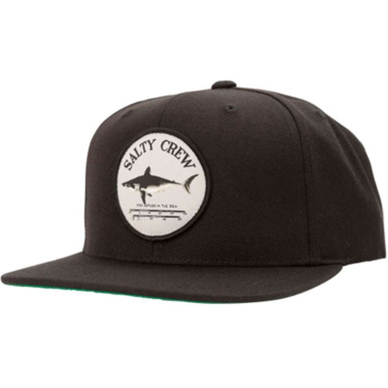 Salty Crew Bruce 6 Panel Hat – Black