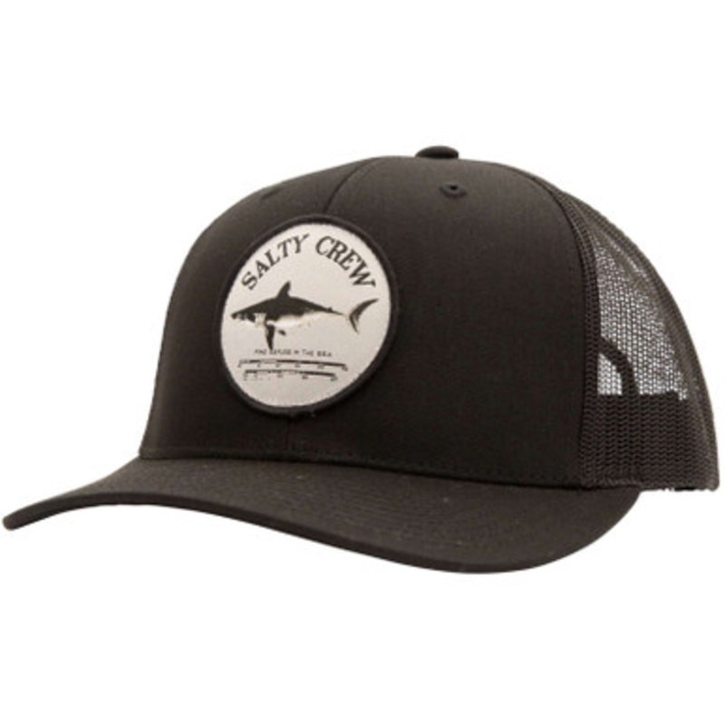 Salty Crew Bruce Retro Trucker Hat – Black