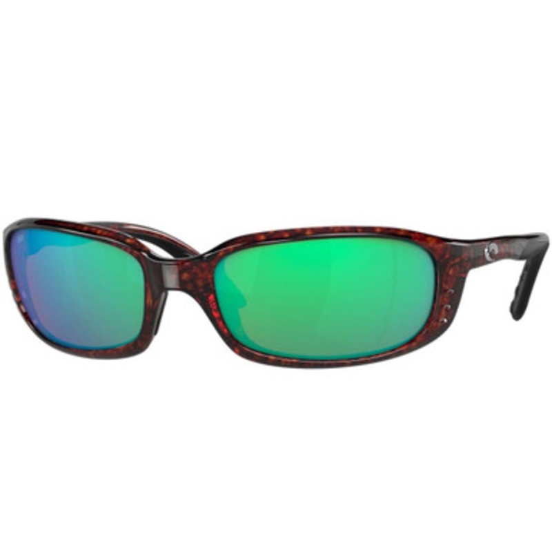 Costa Brine Sunglasses – Tortoise Frame/Green Mirror 580G Lens